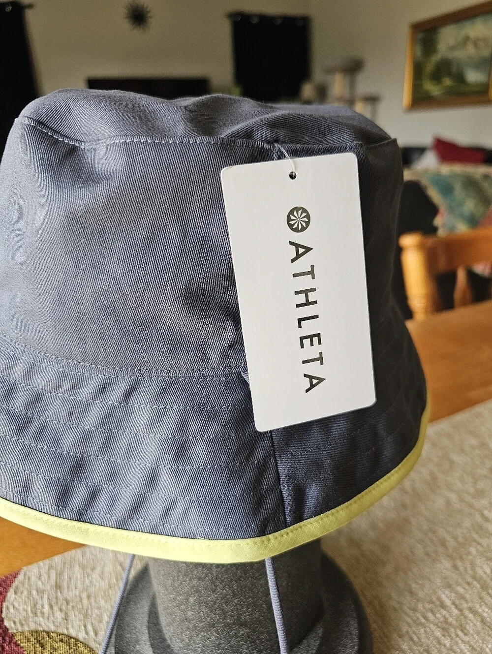 NWT Athleta Reversible Coasting Bucket Hat With FREE Socks